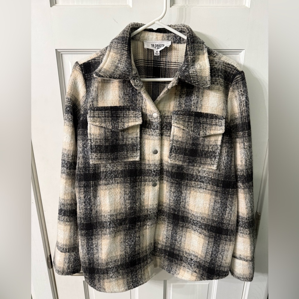 BB Dakota Steve Madden Plaid Jkt